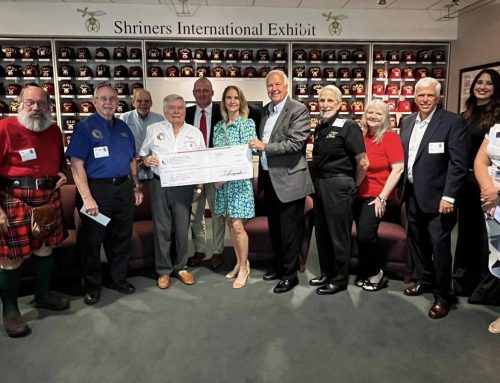 $50,000.00 Check Presentation to SHRINERS CHILDRENS