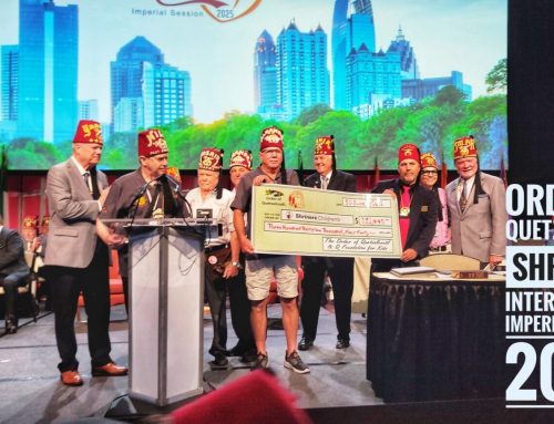 $331,440.00 Check Presentation to SHRINERS CHILDRENS